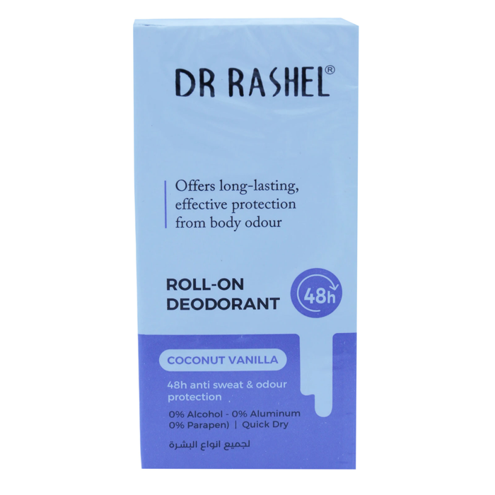 Dr. Rashel Roll-on Deodorant Coconut Vanilla (48h) 50 ml