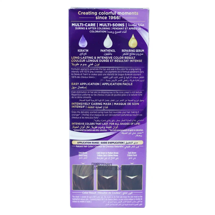 Palette Intensive Color Creme 4-60 Lustrous Medium Brown - 2