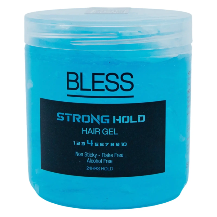 Bless Strong Hold Hair Gel - 24HRS Hold (250 ml)