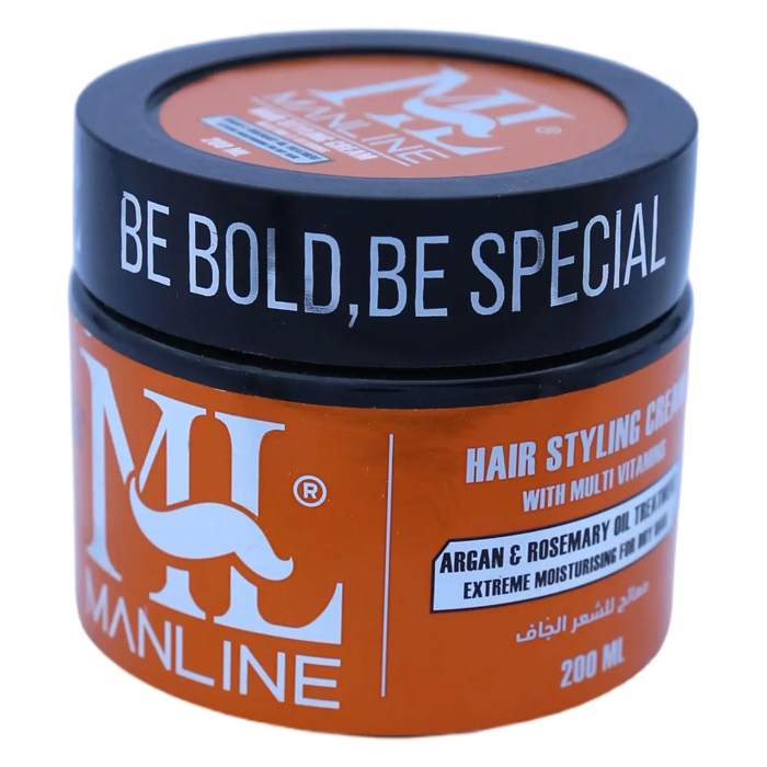 Manline Hair Styling Cream - Dry Hair Treatment (200 ml)