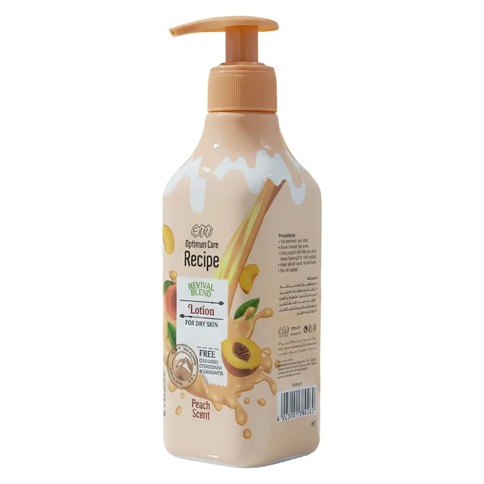 Eva Optimum Care Recipe Revival Blend Lotion - Peach Scent 370 ml