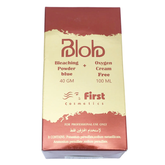 Blob Bleaching Powder Kit(40gm) with Free Oxygen Cream(100ml)