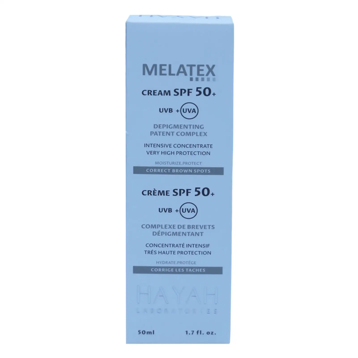 Hayah Melatex Cream SPF 50+ Depigmenting Patent Complex(50 ml)