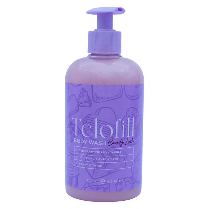 Telofill Body Wash Candy Lush - Lightening & Antioxidant (500 ml)