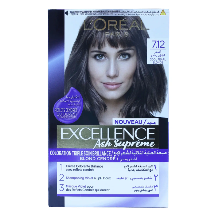 L'Oréal Paris Excellence Ash Suprême (7.12 Cool Pearl Blonde)