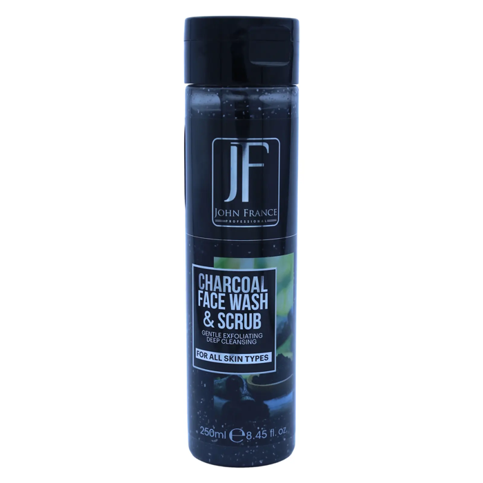 JOHN FRANCE CHARCOAL FACE WASH & SCRUB 250ml