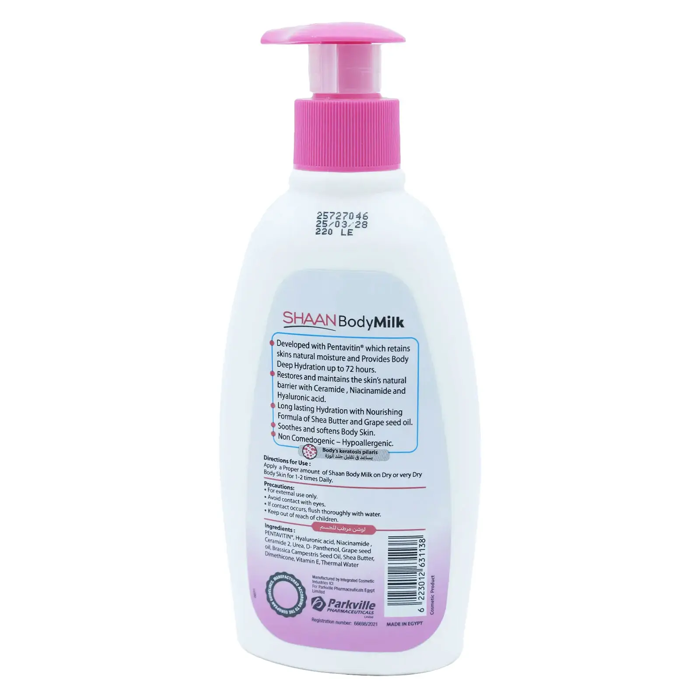 Shaan Body Milk Moisturizing Lotion - Tulip Rose (300 ml) - 2