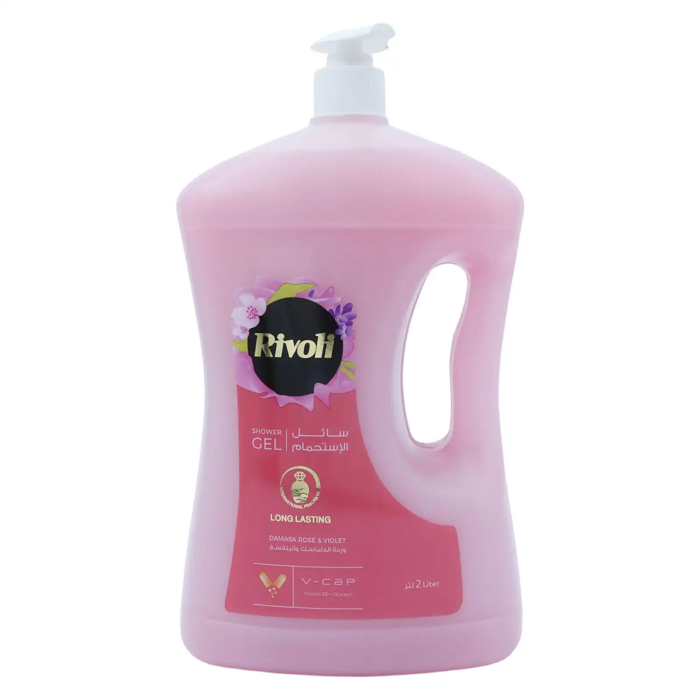 Rivoli Shower Gel - Damask Rose & Violet (2L)
