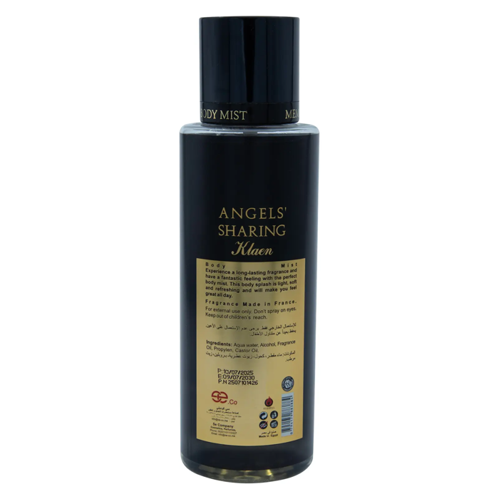 Memwa ANGELS' SHARING Klaen Body Mist men (250ml) - 2