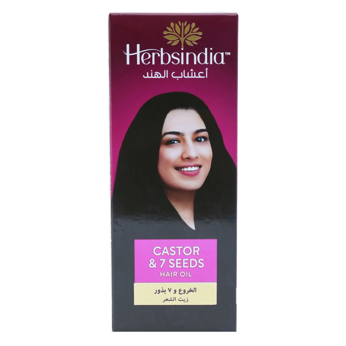 Herbsindia Castor & 7 Seeds Hair Oil 180 ml