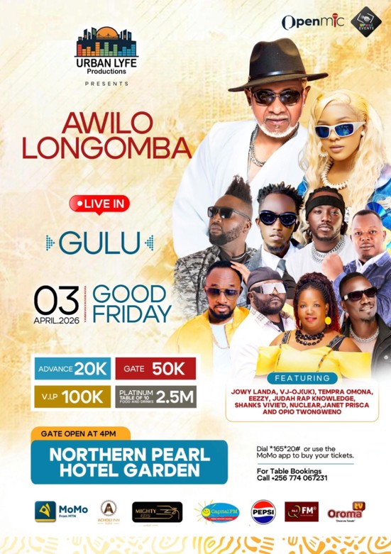 AWILO LONGOMBA LIVE IN GULU image