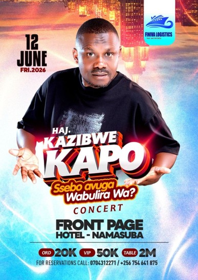 SSEBO AVUGA WABULIRA WA CONCERT image