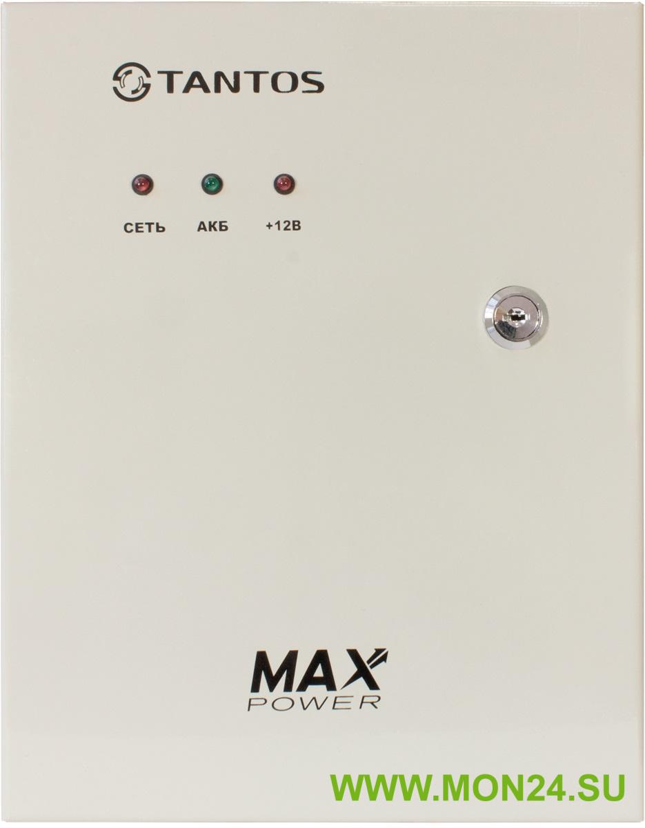 Tantos ББП-80 MAX 12 В, 8А (max 8.3A) под АКБ 12 В 1x17А: Источник вторичного питания резервированный