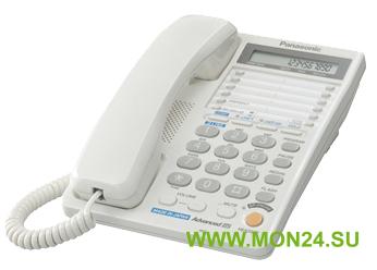 KX-TS2368RU - двухлинейный  Panasonic c ЖК-дисплеем: проводной телефон