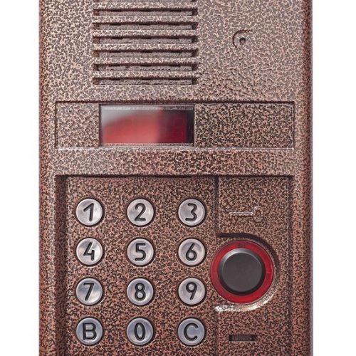 DP420-RD24 (медь): Блок вызова домофона