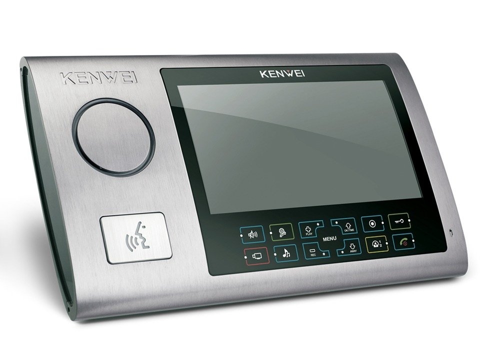 Silver monitoring. Kenwei KW-s701c-m200 серебро. Видеодомофон Kenwei s701c. Kenwei KW-s701c бронза. Видеодомофон Kenwei KW-s702tc.