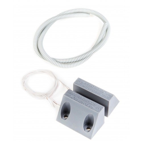 ИО 102-20 Б2П (2) белый (для пластиковых дверей): Извещатель охранный точечный магнитоконтактный, кабель в пластмассовом рукаве
