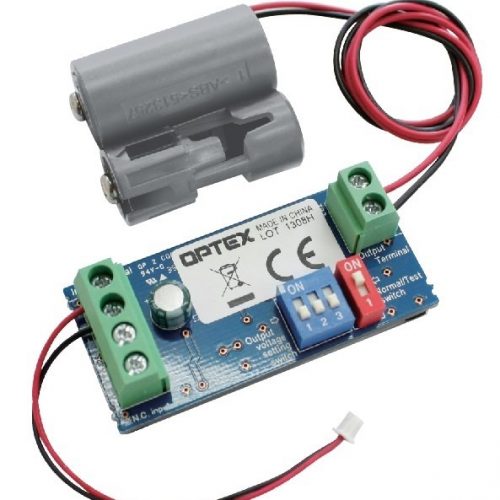 BCU-5: Модуль контроля уровня заряда для извещателей Optex