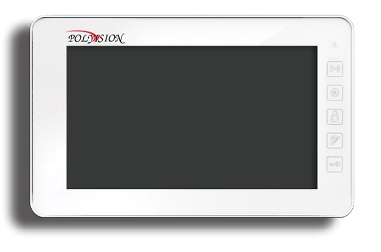 PVD-7M v.7.1 white: Монитор домофона цветной с функцией свободные руки