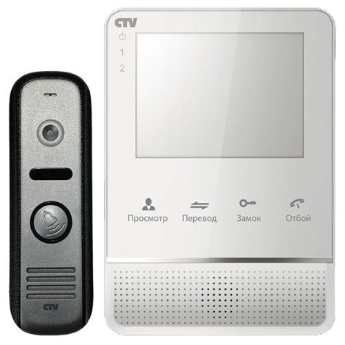 CTV-DP2400MD W: Комплект видеодомофона
