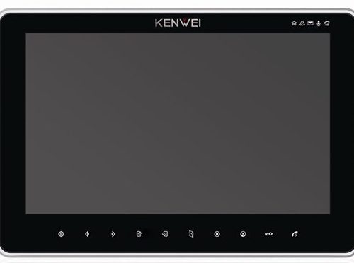 KW-SA20C-PH-HR (черный): Монитор видеодомофона цветной с функцией свободные руки