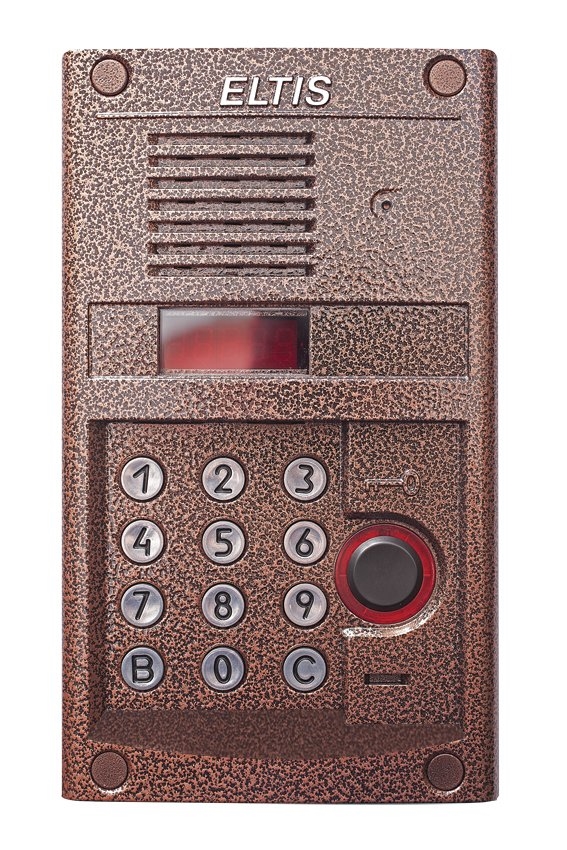 DP300-RD24 (медь): Блок вызова домофона