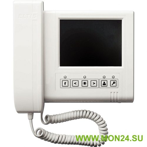ELTIS VM500-5.1CL (белый): Монитор видеодомофона