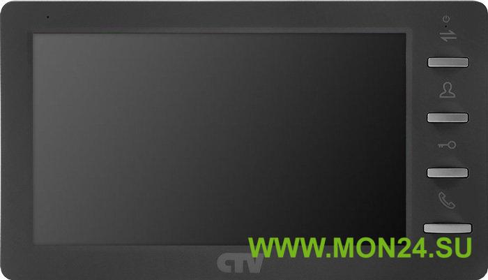 CTV-M4700AHD (цвет черный): Монитор домофона цветной с функцией свободные руки