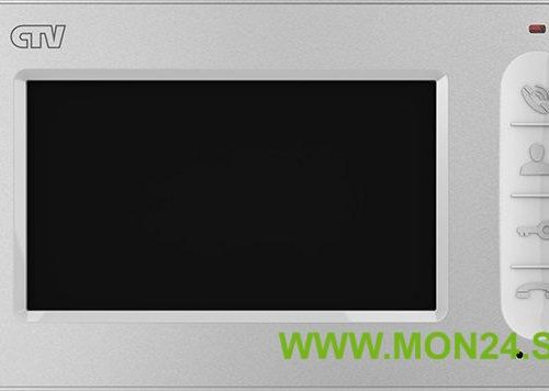 CTV-M400 (цвет белый): Монитор домофона цветной с функцией свободные руки