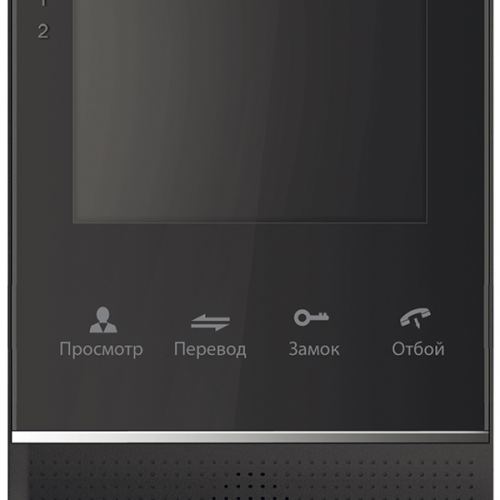 CTV-M2400MD (цвет черный): Монитор домофона цветной с функцией свободные руки