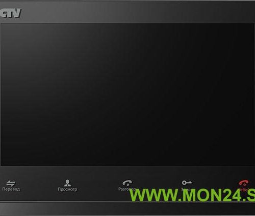 CTV-M2100 (цвет черный): Монитор домофона цветной с функцией свободные руки