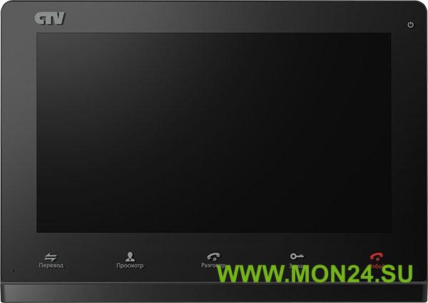 CTV-M2100 (цвет черный): Монитор домофона цветной с функцией свободные руки
