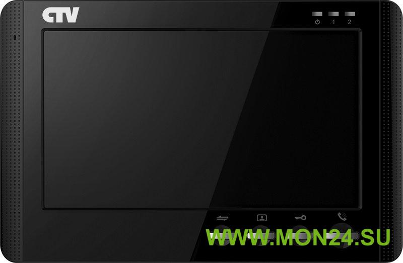 CTV-M1700M (цвет черный): Монитор домофона цветной с функцией свободные руки