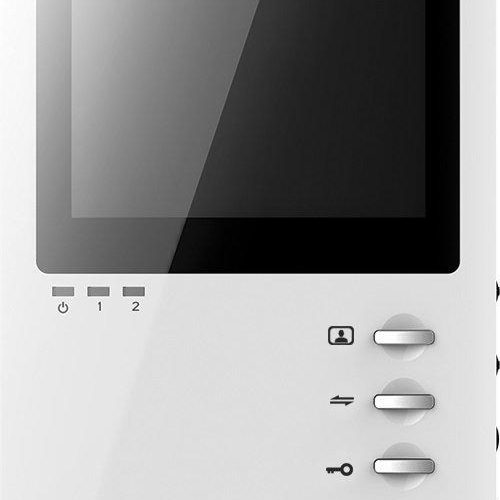 CTV-M1400M (цвет белый): Монитор домофона цветной с функцией свободные руки