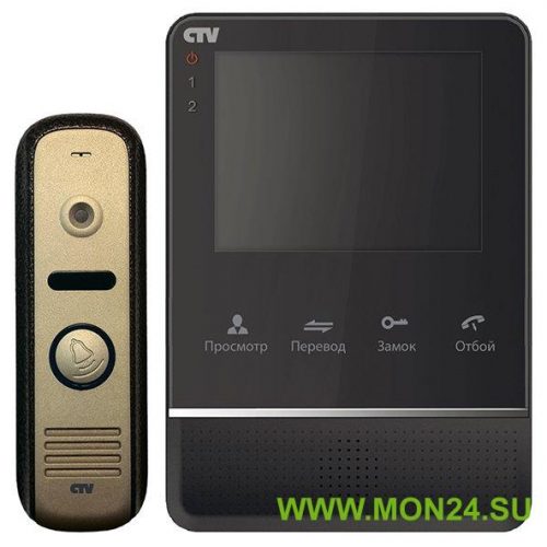 CTV-DP2400MD B: Комплект видеодомофона