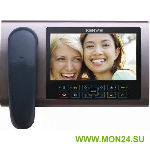 KW-S700C-M200 (бронза): Монитор видеодомофона цветной