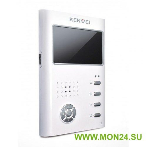KW-E430C (белый): Монитор видеодомофона цветной