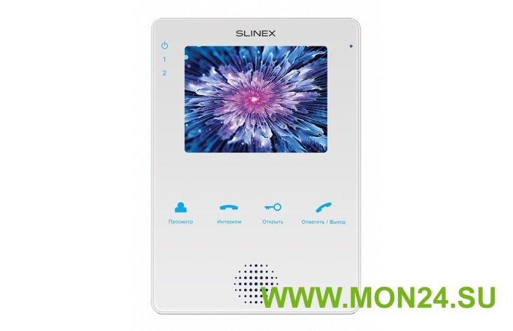 Slinex MS-04 (белый): Монитор видеодомофона цветной