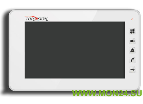 PVD-7S v.7.3 white: Монитор домофона цветной с функцией свободные руки