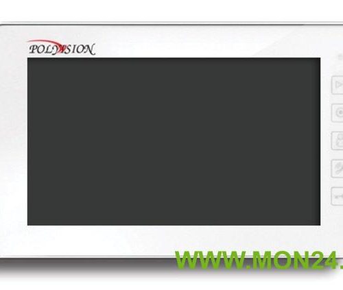 PVD-7S v.7.1 white: Монитор домофона цветной с функцией свободные руки