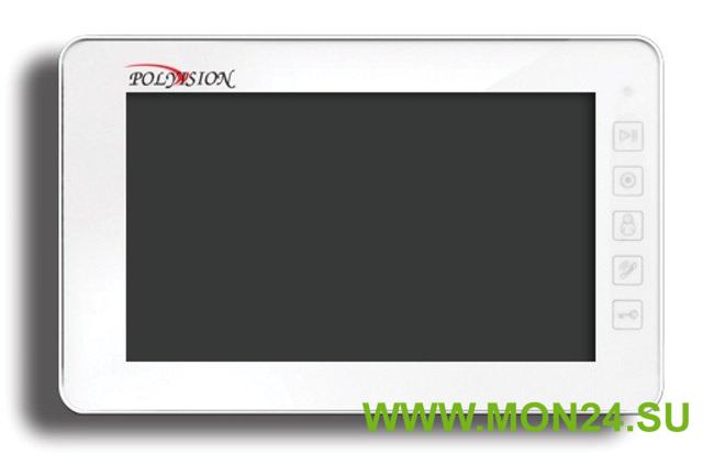 PVD-7S v.7.1 white: Монитор домофона цветной с функцией свободные руки