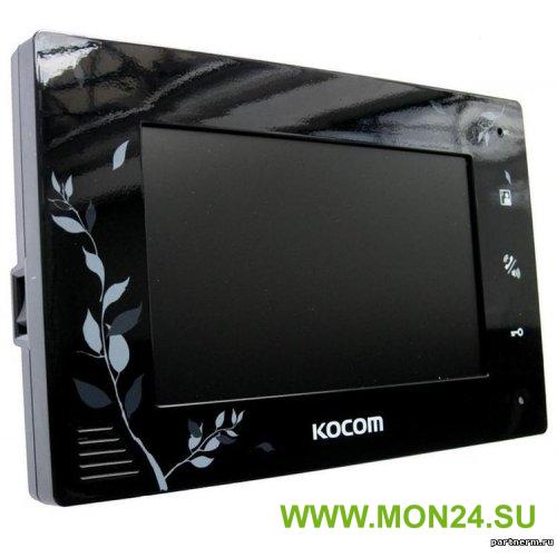 KCV-A374LE (чёрный): Монитор видеодомофона цветной с функцией свободные руки