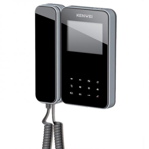 KW-E350C (черный): Монитор видеодомофона цветной