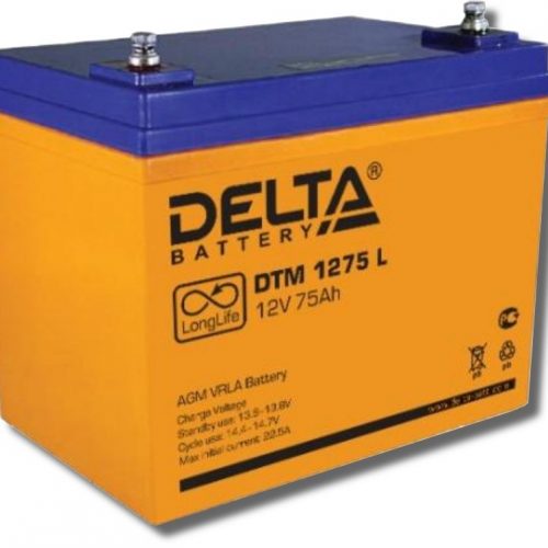 Delta DTM 1275 L: Аккумулятор герметичный свинцово-кислотный