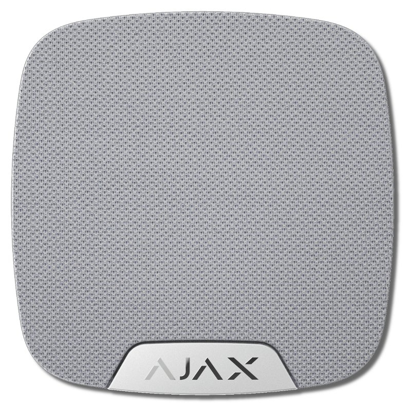 Ajax HomeSiren (white): Оповещатель звуковой радиоканальный