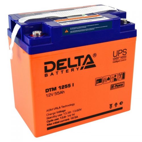 Delta DTM 1255 I: Аккумулятор герметичный свинцово-кислотный