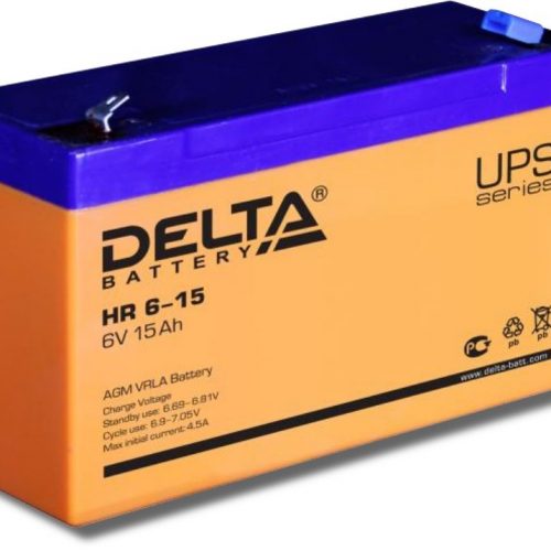 Delta HR 6-15: Аккумулятор герметичный свинцово-кислотный