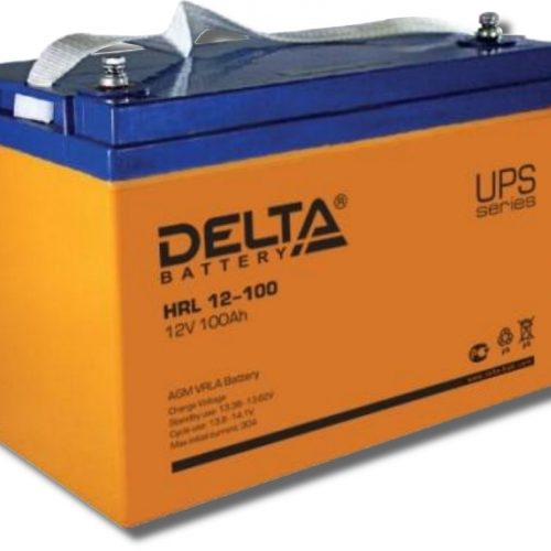 Delta HRL 12-100 X: Аккумулятор герметичный свинцово-кислотный