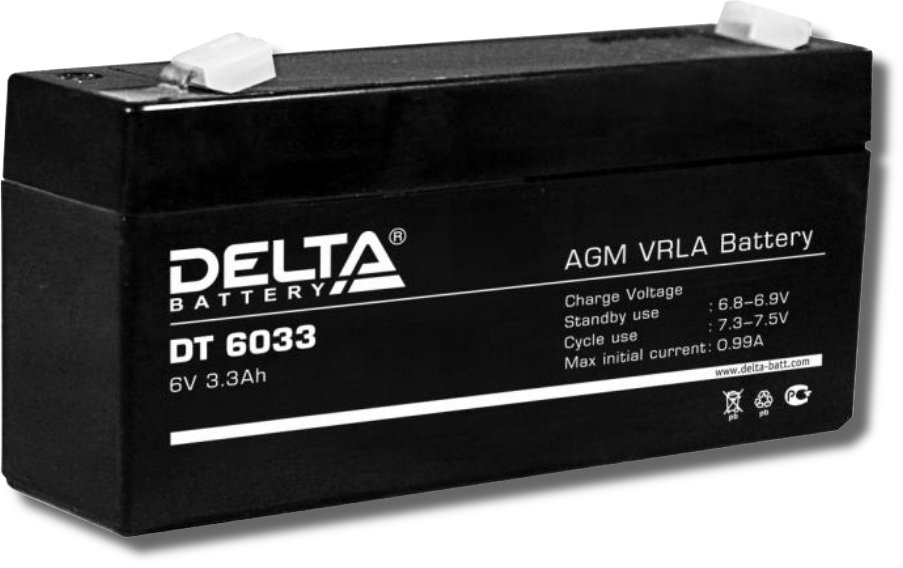 Delta DT 6033  герметичный свинцово-кислотный