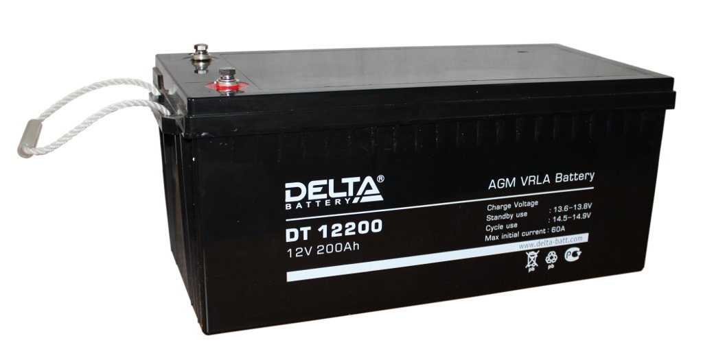 Delta DT 12200: Аккумулятор герметичный свинцово-кислотный